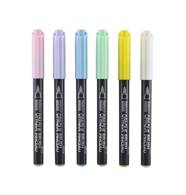 MARVY UCHIDA OPAQUE BRUSH PASTEL COLORS MARVY UCHIDA OPAQUE BRUSH PASTEL COLORS