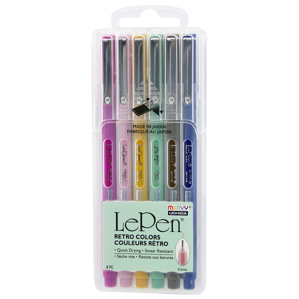 LE PEN RETRO 6 PIECE SET LE PEN RETRO 6 PIECE SET