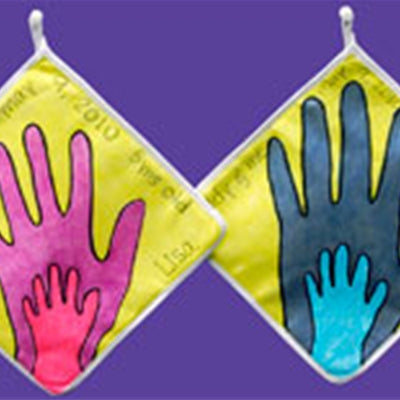 Mommy & Me, Daddy & Me Pot Holder - PROJECT
