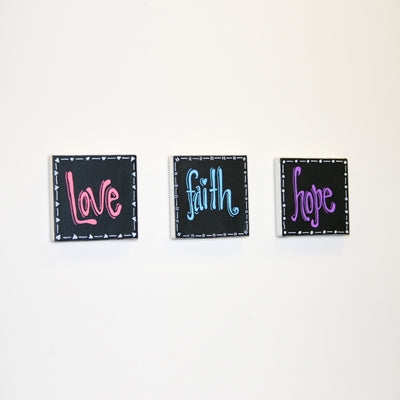 Canvas Chalk Board Art