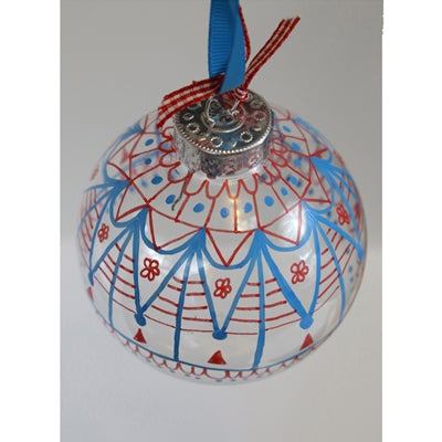 Doodle Painted Ornament