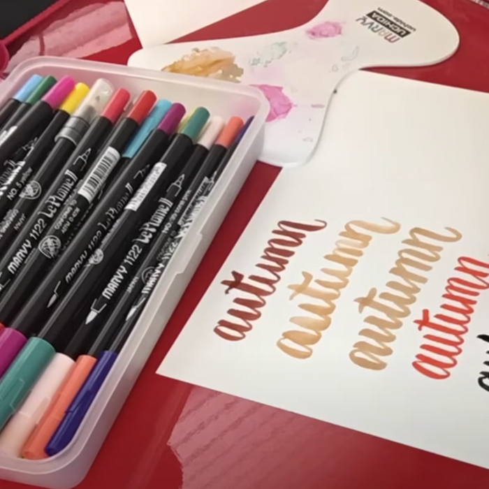 Brush Lettering Markers Comparison