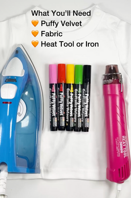 How to use Puffy Velvet Marker Video
