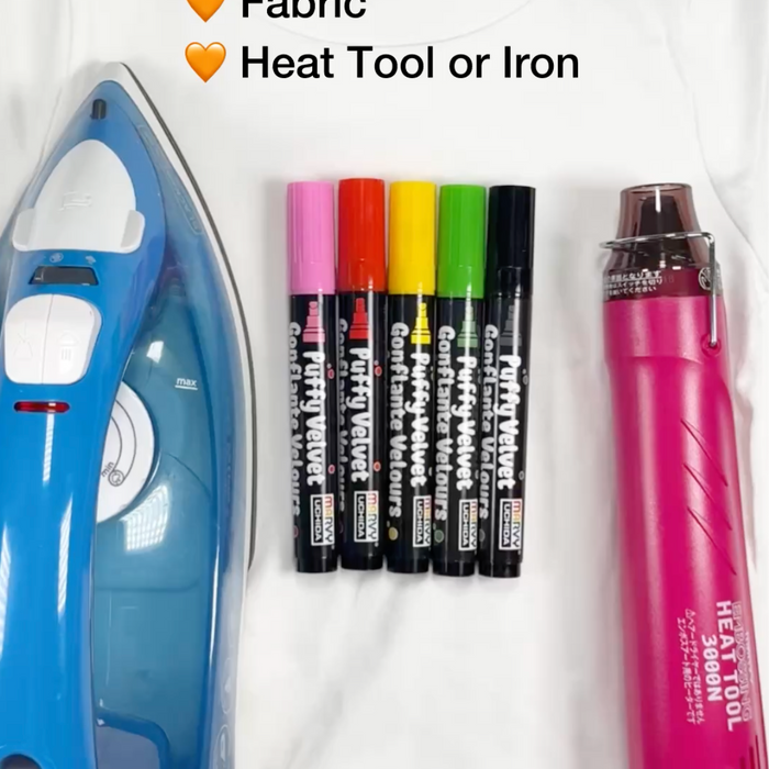 How to use Puffy Velvet Marker Video