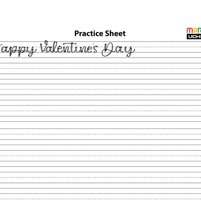 Lettering Practice Sheets
