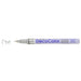 DECOCOLOR® LIQUID SILVER PAINT MARKER EXTRA FINE with color squiggle at the tip