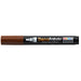 Decofabric marker brown with cap on