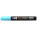 Decofabric marker fluorescent blue with cap on