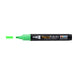 Decofabric fluorescent green with cap off and color line at tip