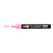 Decofabric fluorescent pink with cap off and color line at tip