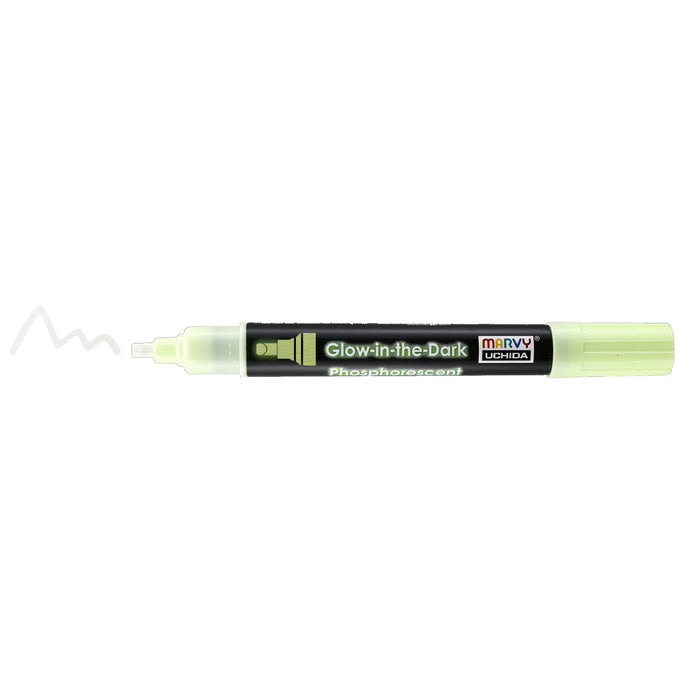 GLOW IN THE DARK DECOFABRIC MARKER - Marvy Uchida