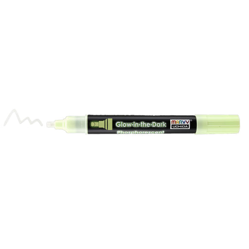 GLOW IN THE DARK DECOFABRIC MARKER - Marvy Uchida