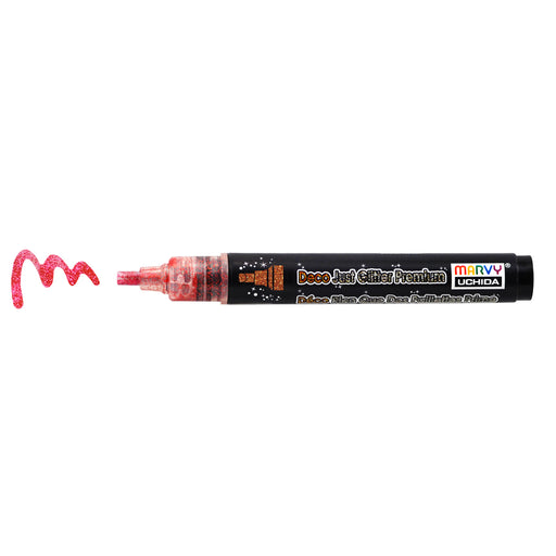 DECOFABRIC JUST GLITTER MARKERS - Marvy Uchida