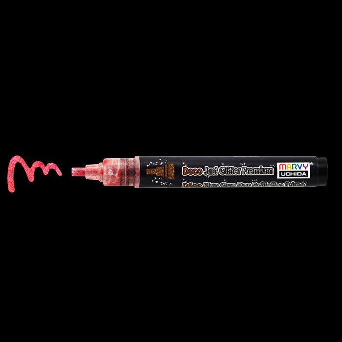 DECOFABRIC JUST GLITTER MARKERS - Marvy Uchida