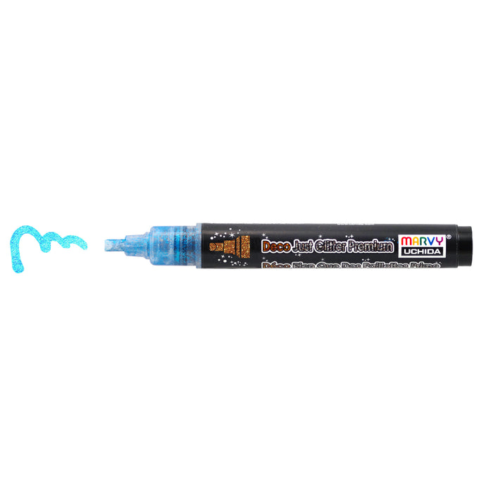 DECOFABRIC JUST GLITTER MARKERS - Marvy Uchida