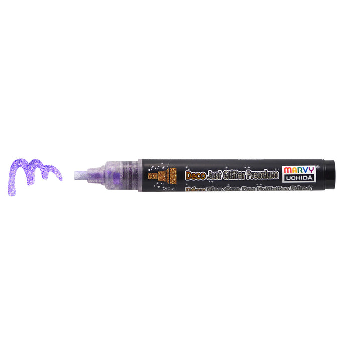 DECOFABRIC JUST GLITTER MARKERS - Marvy Uchida