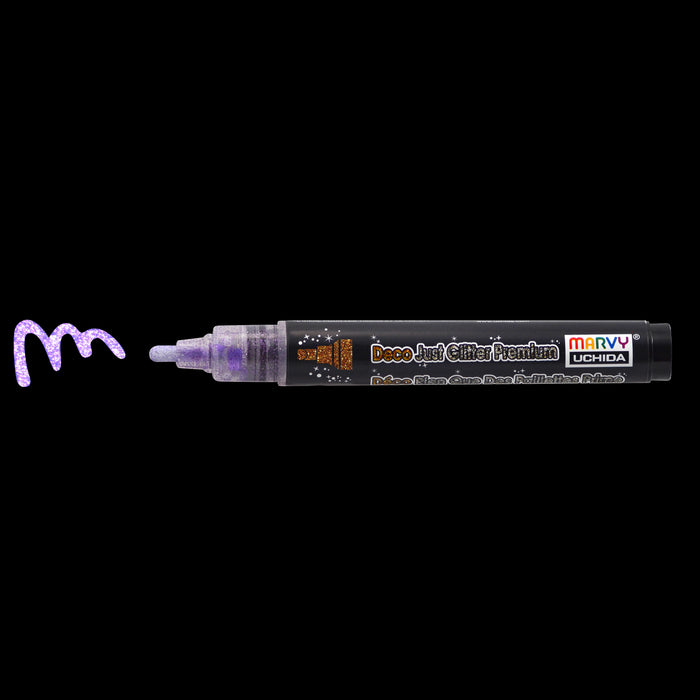 DECOFABRIC JUST GLITTER MARKERS - Marvy Uchida