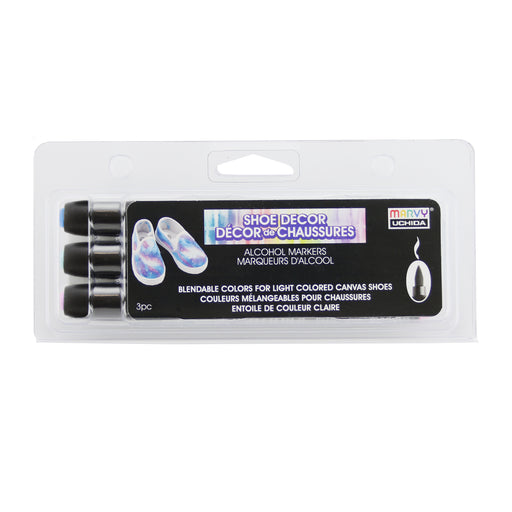 Shoe decor galaxy set with le plume permanent markers