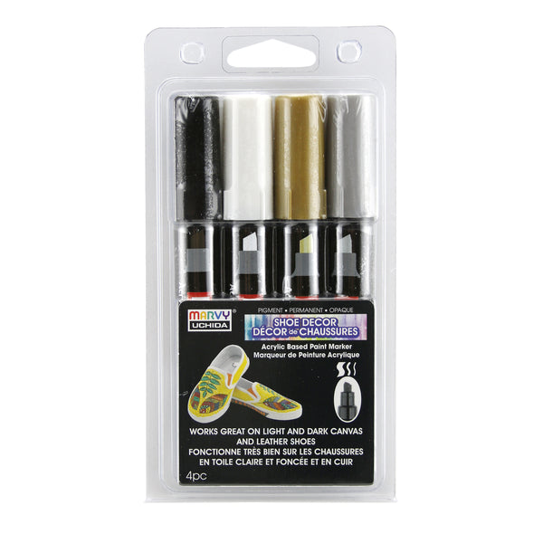 SHOE DECOR DECOCOLOR ACRYLIC CLASSIC SET