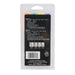 Shoe decor decocolor acrylic festive set packaging back