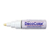 DecoColor jumbo tip marker  white with cap off