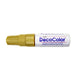 DecoColor jumbo tip marker gold with cap on