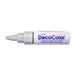 DecoColor jumbo tip marker silver with cap off