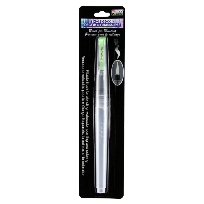 Shoe decor water brush in package