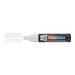 DECOCOLOR ACRYLIC JUMBO PAINT MARKER white showing 3 different line width at the tip