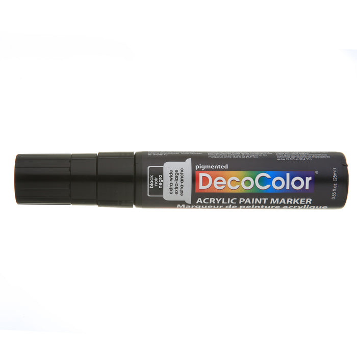 DECOCOLOR ACRYLIC JUMBO PAINT MARKER black