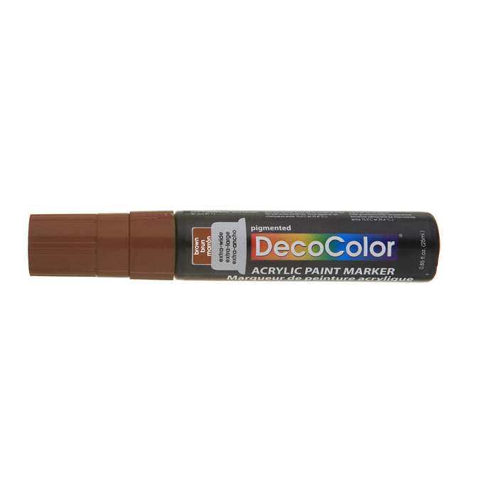 DECOCOLOR ACRYLIC JUMBO PAINT MARKER brown