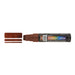 DECOCOLOR ACRYLIC JUMBO PAINT MARKER brown showing 3 different line width at the tip