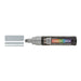 DECOCOLOR ACRYLIC JUMBO PAINT MARKER silver showing 3 different line width at the tip