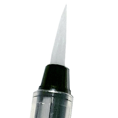 Close up of medium water brush tip