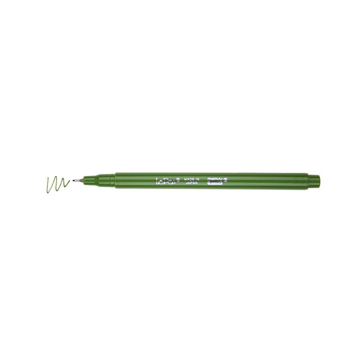 LE PEN OLIVE GREEN WITH CAP OFF