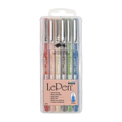 LE PEN EARTH TONE SET - Marvy Uchida