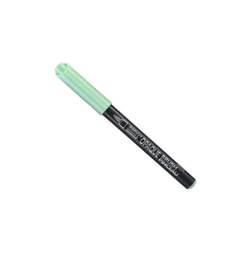 Peppermint Opaque brush with cap on.