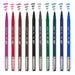 LE PEN FLEX 10 PRIMARY COLORS PINK, RED, BURGUNDY, BROWN, BLACK, DARK GREY, GREEN, ORIENTAL BLUE, NAVY, AND BLUE.