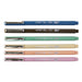LE PEN FLEX GROUP OF 6 RETRO COLOR PENS WITH CAP ON