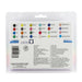 Shoe decor fabric marker fluorescent set back