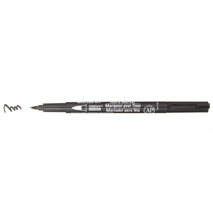 FABRIC MARKER FINE BRUSH POINT