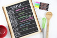 BISTRO CHALK MARKER FINE POINT SET 4A