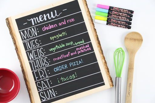 BISTRO CHALK MARKER FINE POINT SET 4A