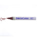 DECOCOLOR® PAINT MARKER BROAD dark brown with color squiggle at the tip