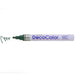 DECOCOLOR® PAINT MARKER BROAD pine green with color squiggle at the tip