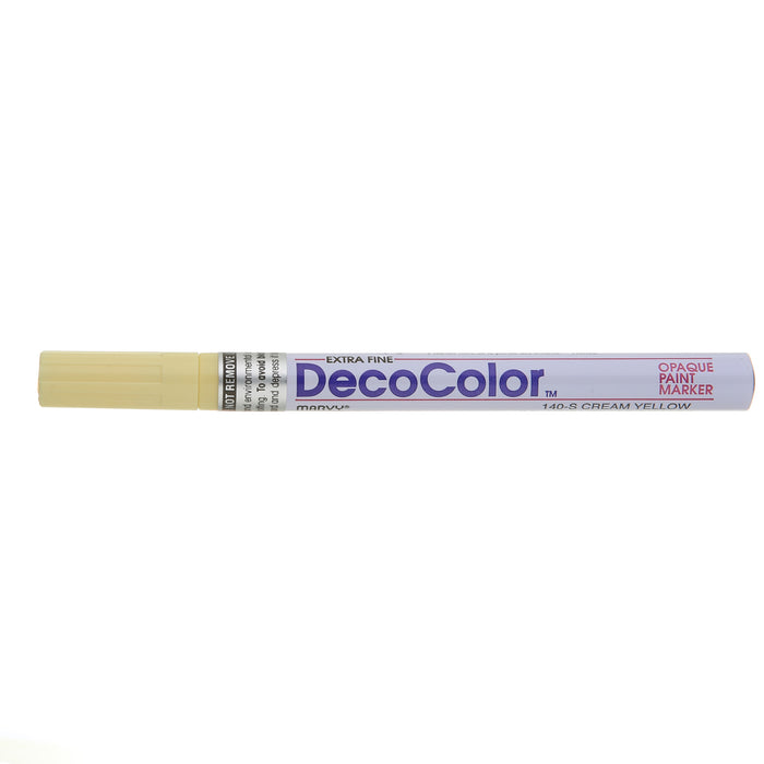 DECOCOLOR® PAINT MARKER EXTRA FINE cream yellow
