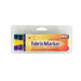 MARVY® FABRIC MARKER CHISEL TIP 3 piece set green, yellow, and purple - Marvy Uchida
