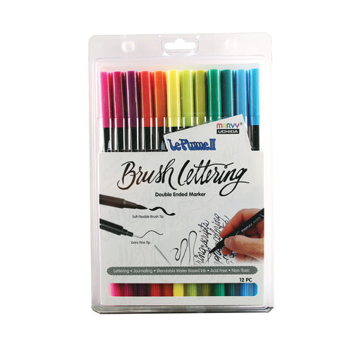BRUSH LETTERING LE PLUME II BRIGHT SET - Marvy Uchida