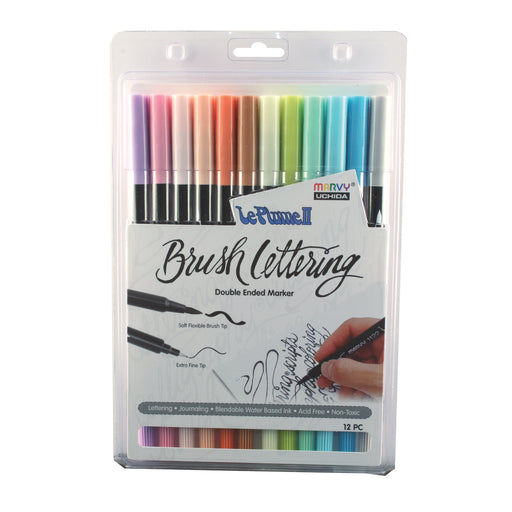 BRUSH LETTERING LE PLUME II PASTEL SET - Marvy Uchida