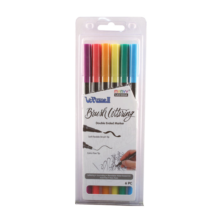 BRUSH LETTERING LE PLUME II BOLD SET - Marvy Uchida